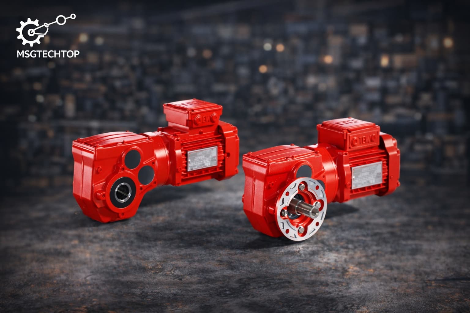 گیربکس‌های تیپ W SEW-EURODRIVE