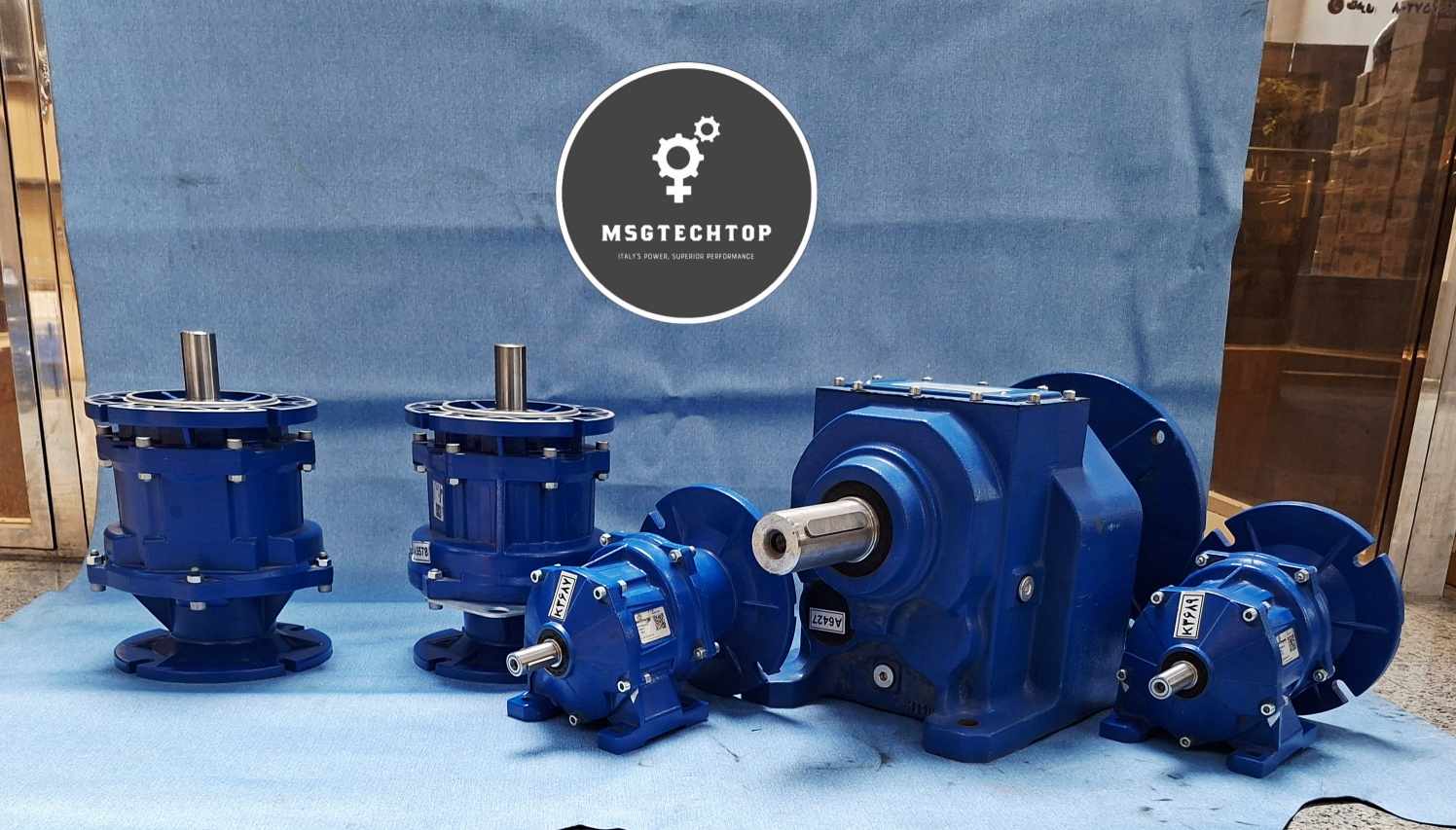 گیربکس شفت مستقیم سری H و HA برند MOTOVARIO